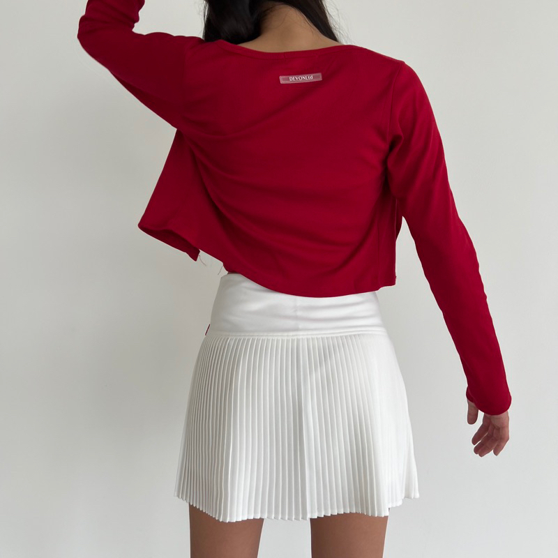 Set 2 Áo Cardigan Đỏ Rượu DEVONLTD