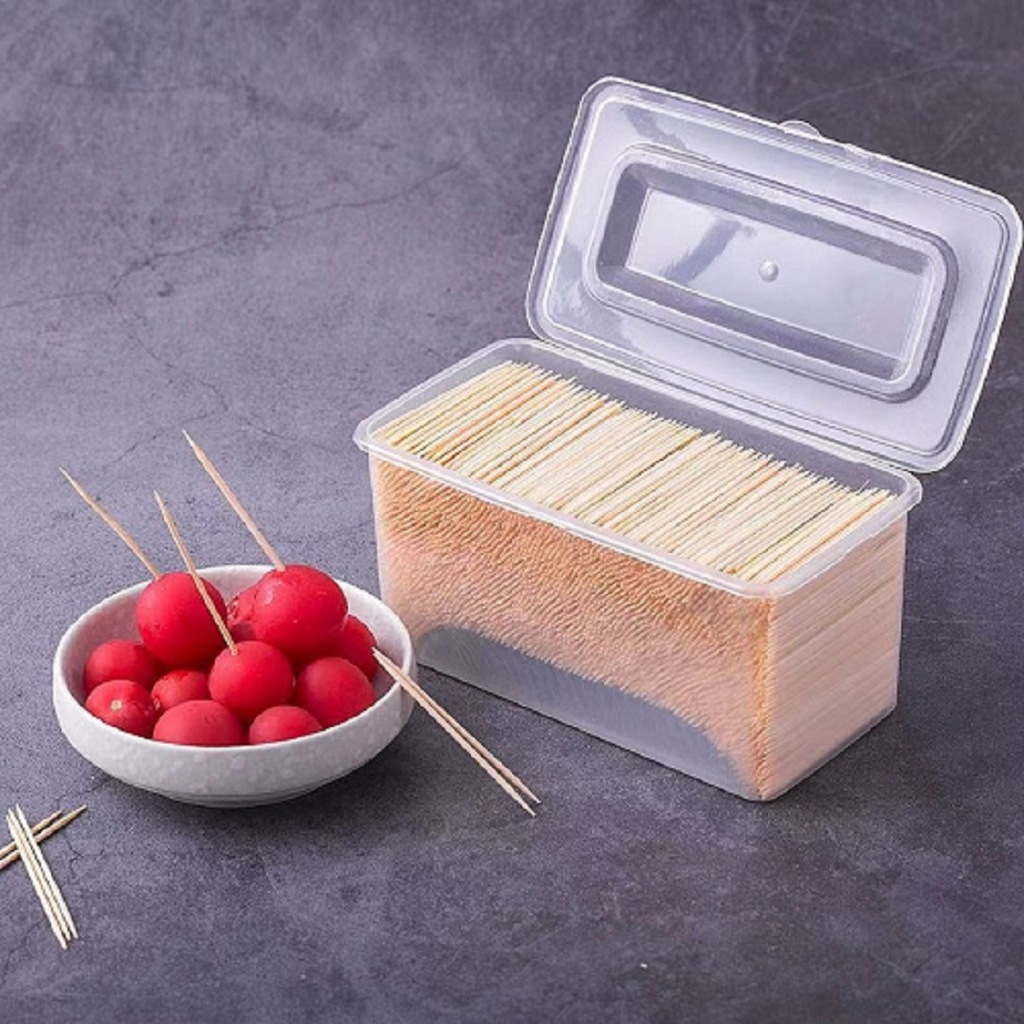 1 hộp 315 gram Tăm tre 1 đầu tiện Xuất Nhật