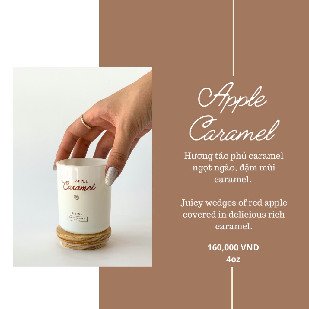 Set quà 2 cốc nến thơm 4oz The Candleholic