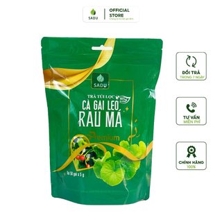 Trà cà gai leo rau má Sadu thanh nhiệt cơ thể thải độc mát gan