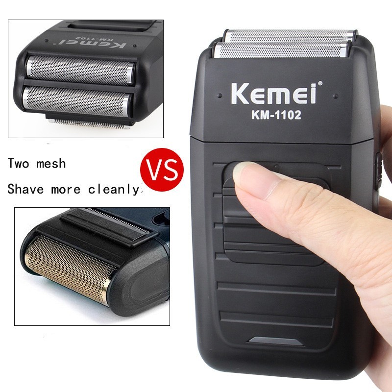 Máy cạo râu Kemei 1102 đẳng cấp phái mạnh bảo hàng chính hãng 1 năm