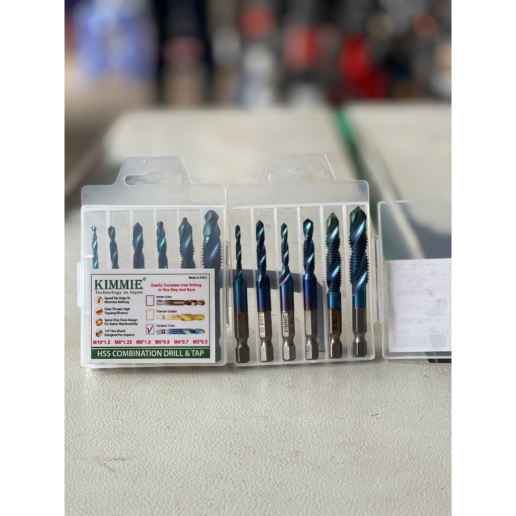 Bộ mũi khoan Taro Kimmie tạo ren HSS