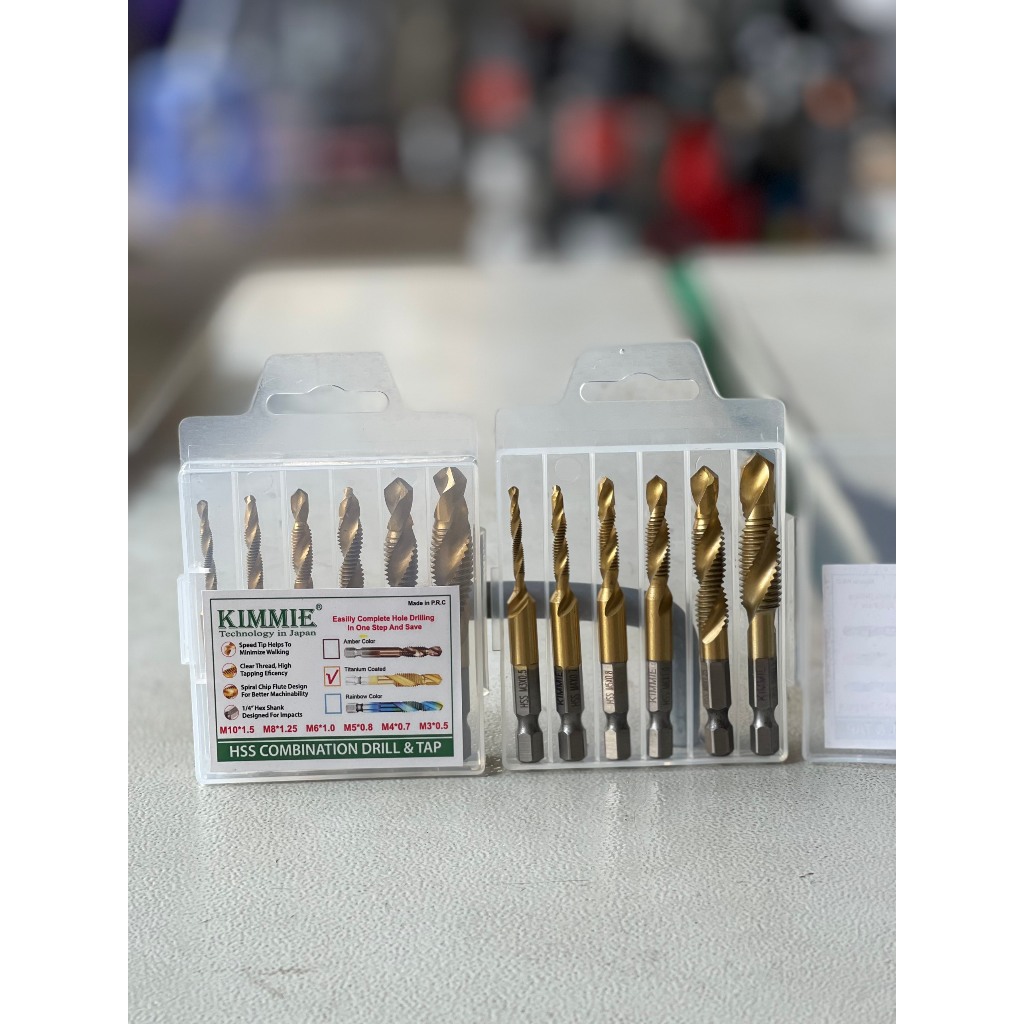 Bộ mũi khoan Taro Kimmie tạo ren HSS