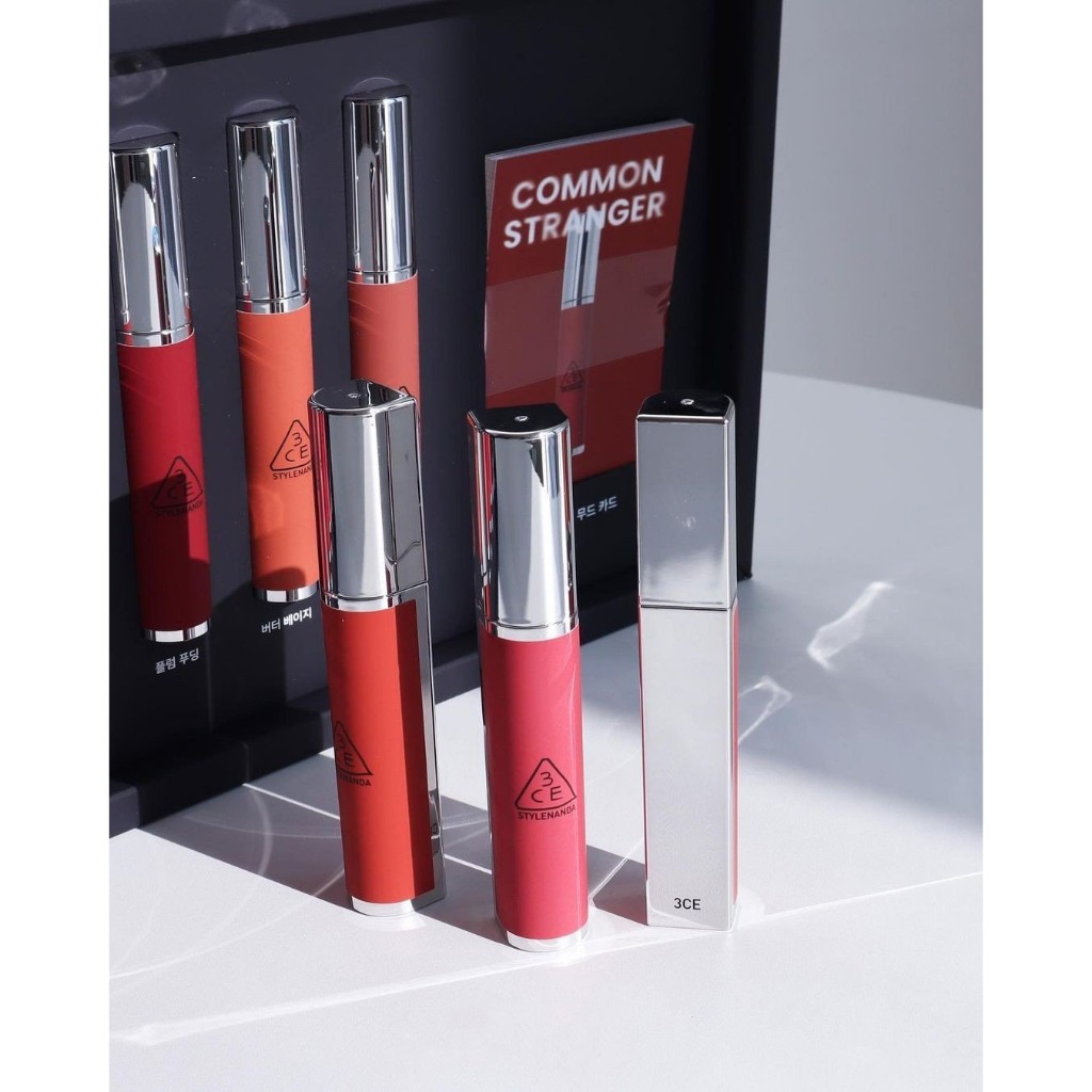 Son Kem Lì 3CE Hazy Lip Clay - 3CE Velvet Lip Tint Toilet Paper Lâu Trôi Mềm Môi Hàn Quốc Chính Hãng