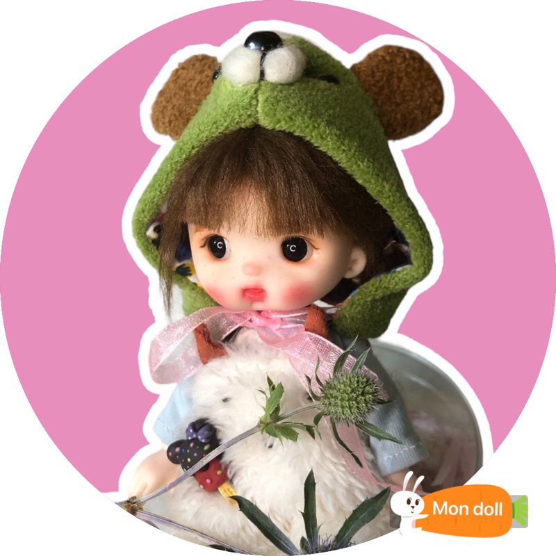 Búp bê bjd ob11 size 1/8 faceup mẫu 3