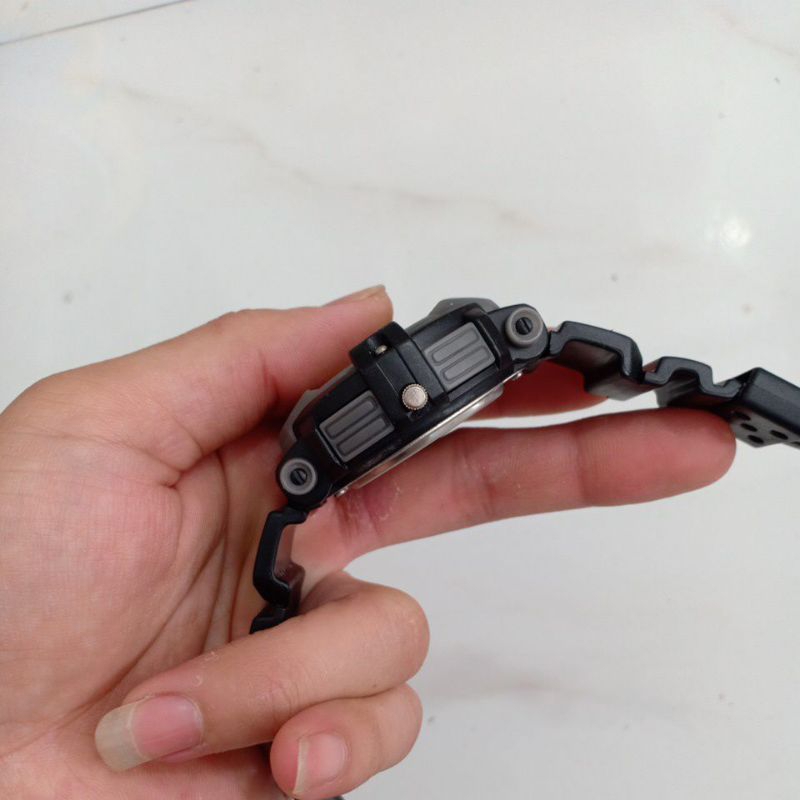 Đồng hồ si nam 2 máy điện tử và kim hiệu ESSNOW - SPORT độ mới 90%