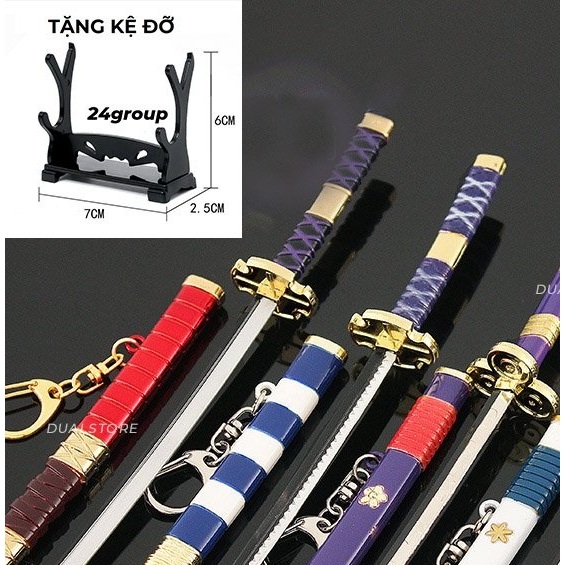 Mô hình nhân vật thanh KIẾM của zoro mô hình nhân vật shusui enma nidai katana nhật Mô hình 24