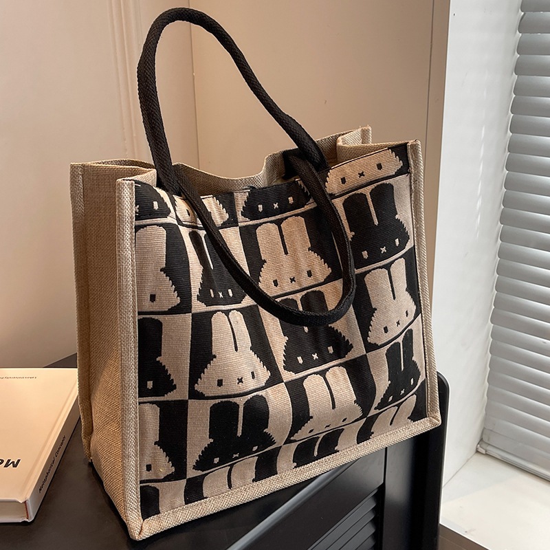 Túi cói vải, túi tote đi biển, đơn giản nhẹ nhàng thanh lịch