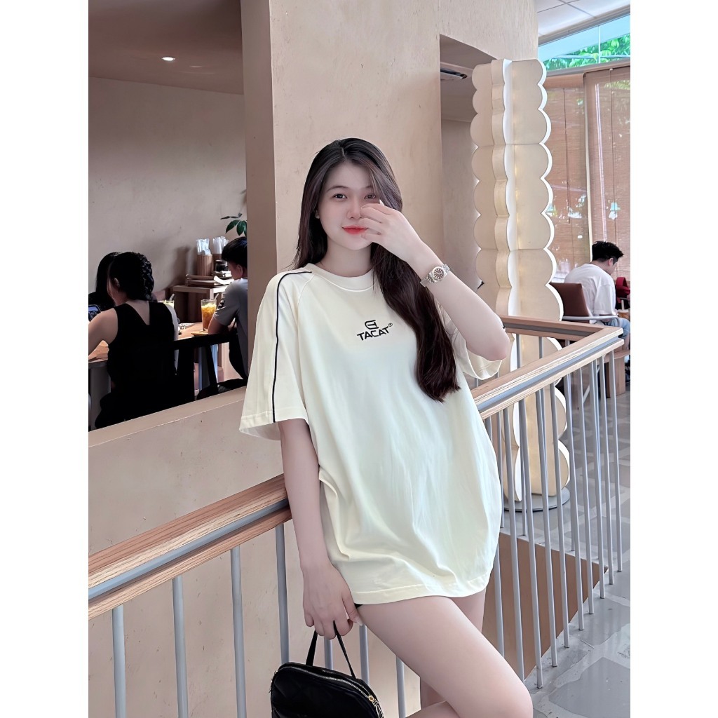 Áo thun, áo phông TACAT RAGLAN Blockcore 100% cotton form unisex cho nam nữ