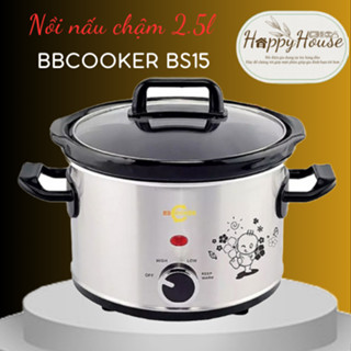 (HÀNG CHÍNH HÃNG) Nồi nấu cháo chậm đa năng BBCooker BS15 / BS25 / BS35 - (1.5l / 2.5l /3.5l )