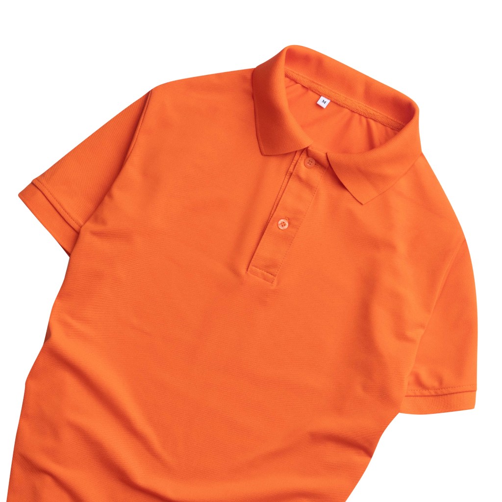Áo thun polo màu Cam Đậm La' House Uniform