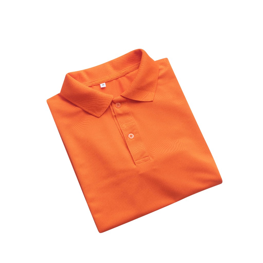 Áo thun polo màu Cam Đậm La' House Uniform