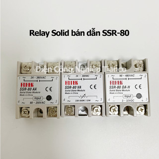 Relay bán dẫn Fotek Solid Relay SSR-80DA-H SSR-80VA  SSR-80AA