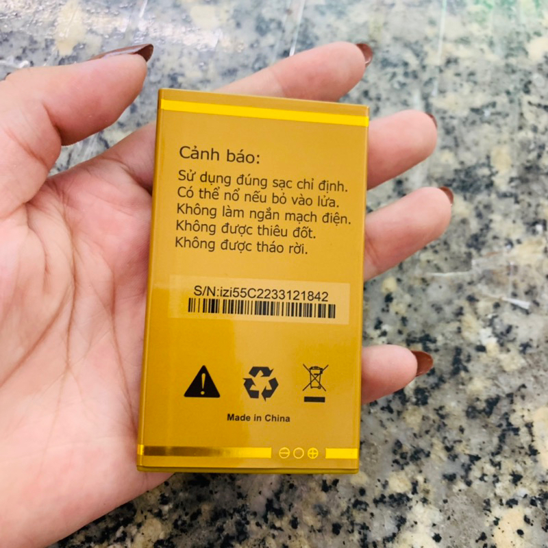Pin điện thoại Masstel Izi 55 4G - Hàng chính hãng