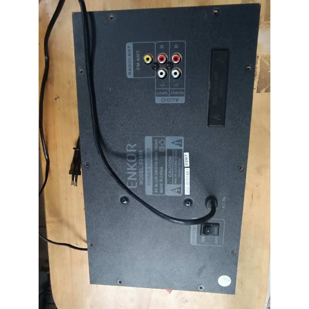 Bảng mạch loa Bluetooth Enkor S2850 nguyên zin chính hãng chưa qua sửa chữa