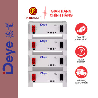  DEYE 51,2V-100Ah | DEYE SE-G5.1 I Thiết Bị Lưu Trữ I PTH GROUP 