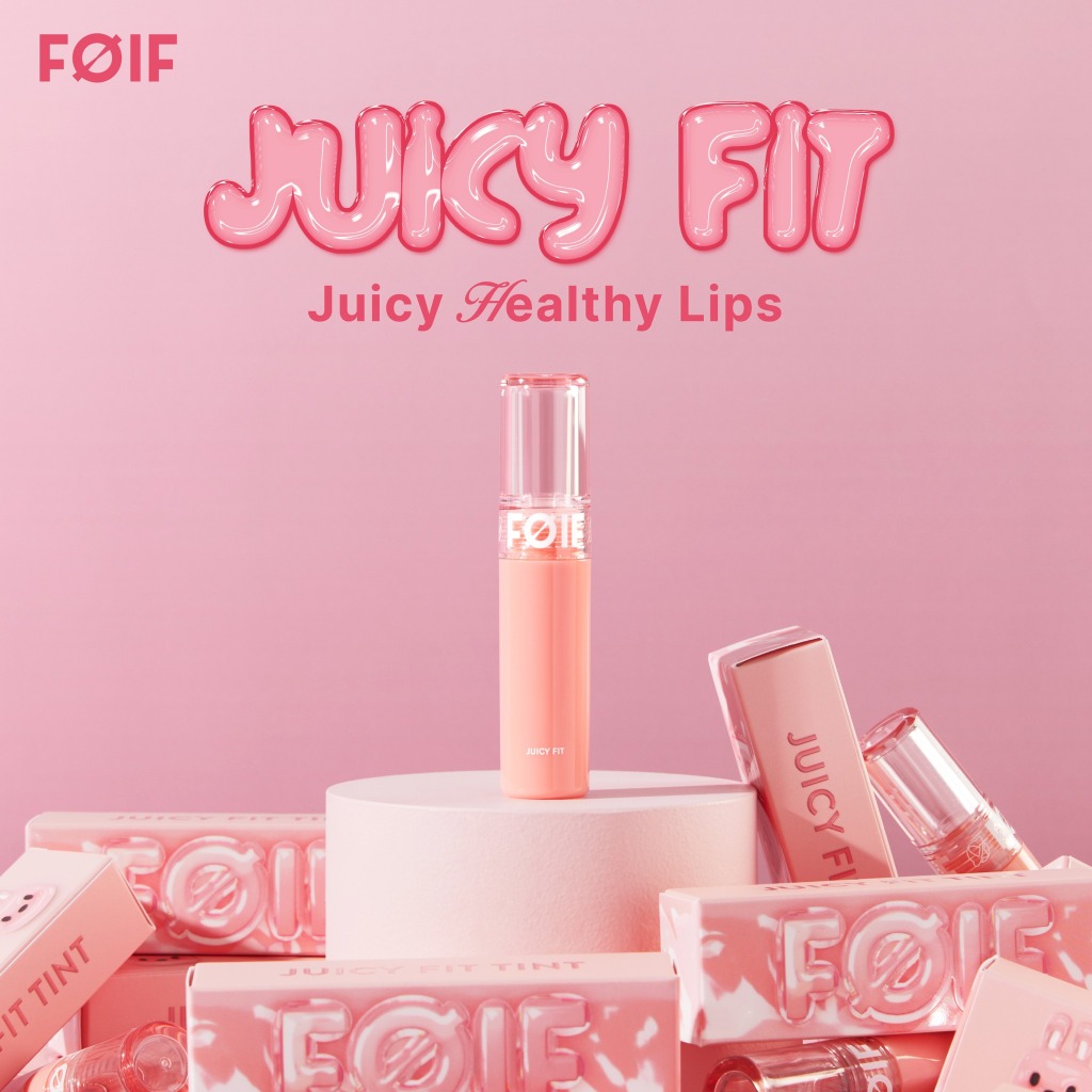 Son Tint Bóng Thuần Chay, Căng Mọng, Bền Màu FOIF Juicy Fit Tint 3g