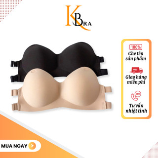 Áo Lót Ngực Không Gọng Su Đúc Kèm Dây Trong Lưng Quả Cúp Ngang Siêu Đẹp KBRA 811