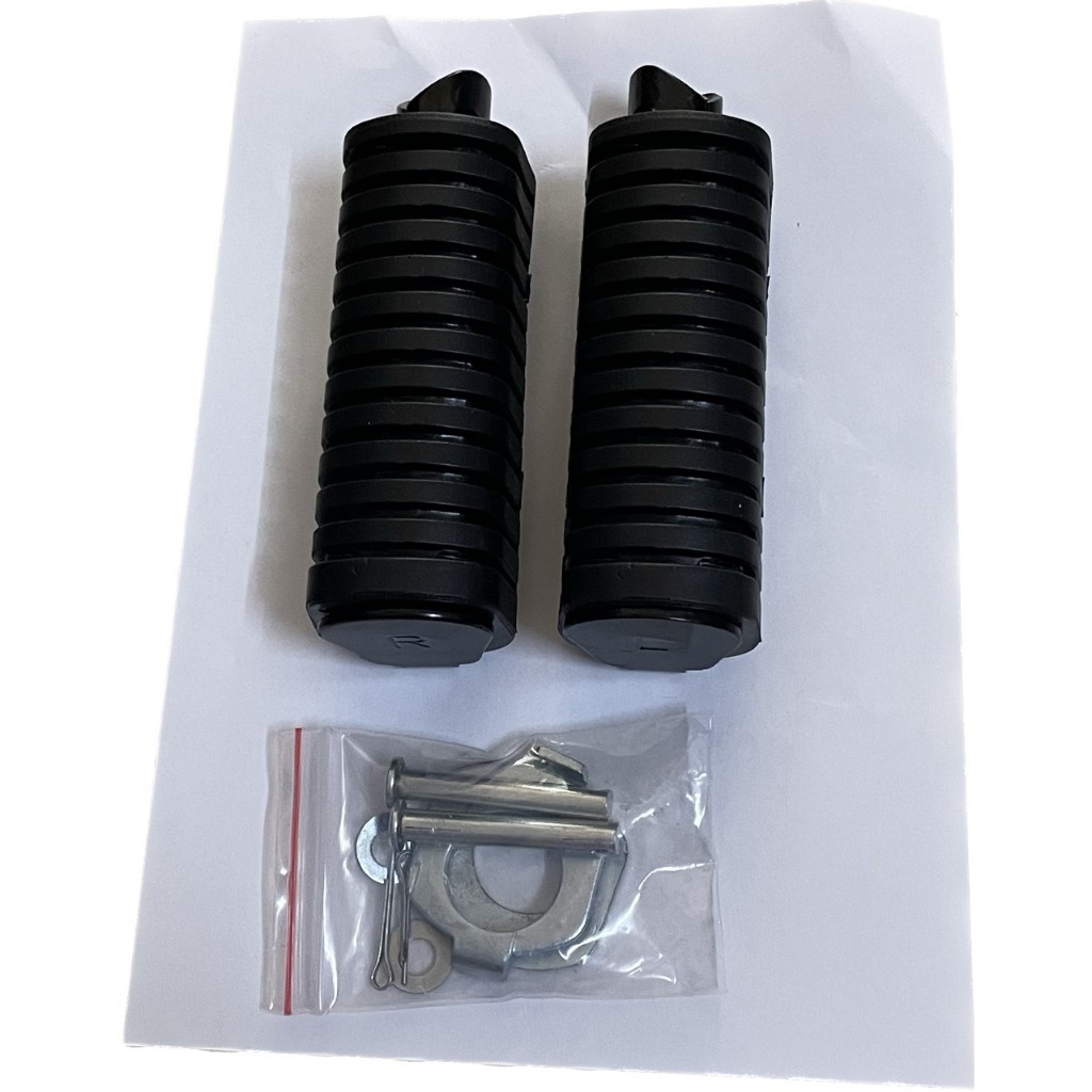 Cặp cao su gác chân sau xe Wave A, S110, RS, RSX mẫu ngang