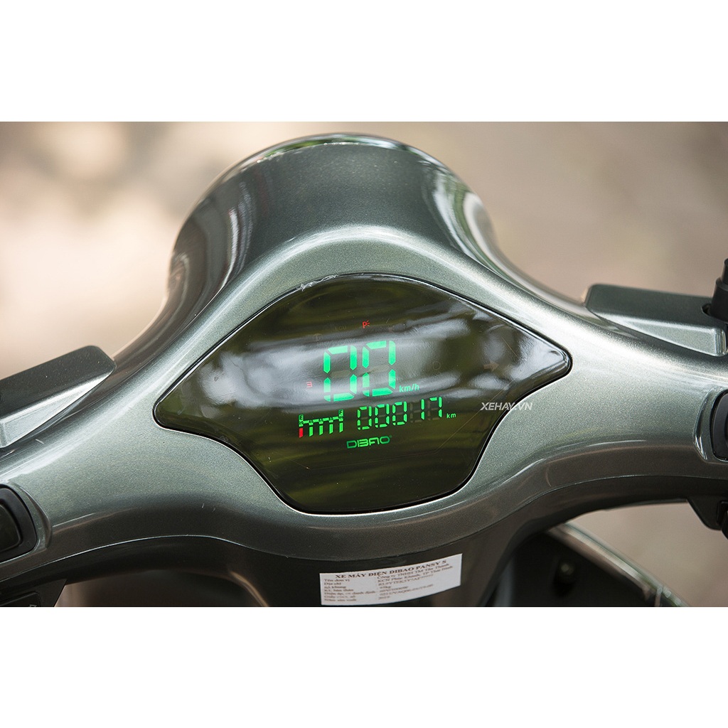 Đồng hồ xe điện Vespa pansy Dibao chính hãng
