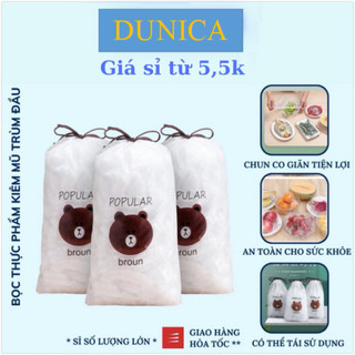 Túi màng bọc thực phẩm có chun ,túi bọc thực phẩm gấu