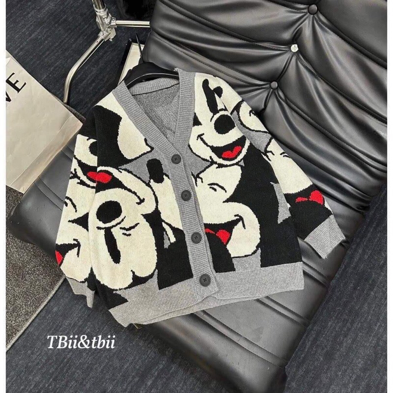 ÁO LEN LÔNG  ĐEN GHI