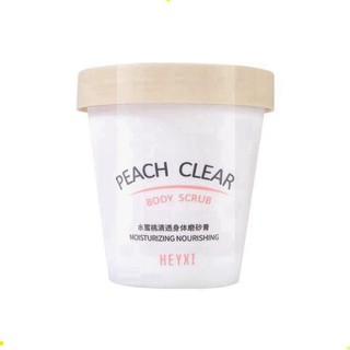 Kem Tẩy Tế Bào Chết Từ Trái Đào Body Peach Feotznw Peach Clear Body Scrub (200ml) Dưỡng Ẩm Làm Trắng Da
