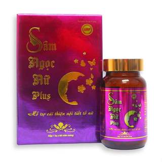 Viên uống Sâm Ngọc Nữ Plus bổ sung nội tiết tố hộp 60 viên