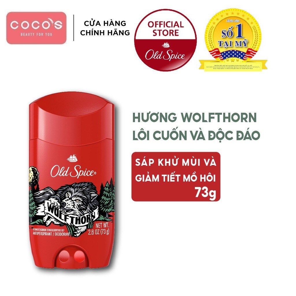 Lăn Khử Mùi Old Spice USA  73g