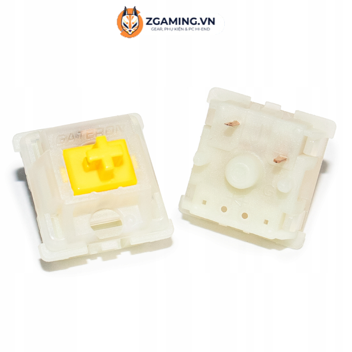Switch Gateron Yellow Milky Pro & White Pro 2.0 | Đã Được Re-Lube | Siêu Êm Mượt | Sẵn Hàng Hỏa Tốc