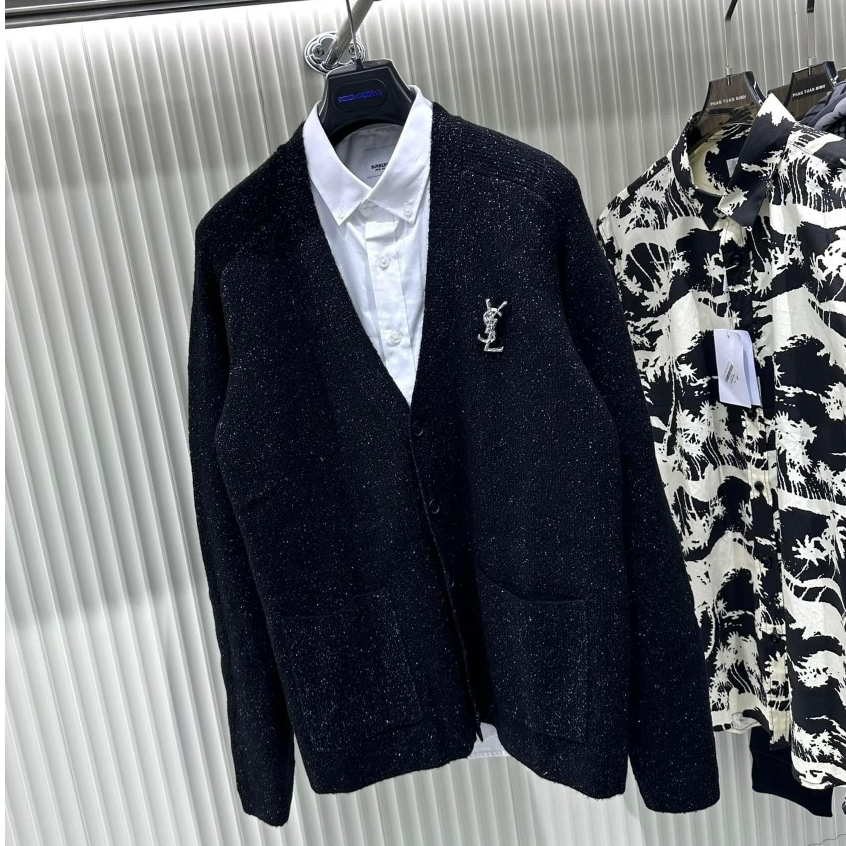 Khoác Cadigan YSL Siêu sang luxorry chuẩn authenti new 2024'