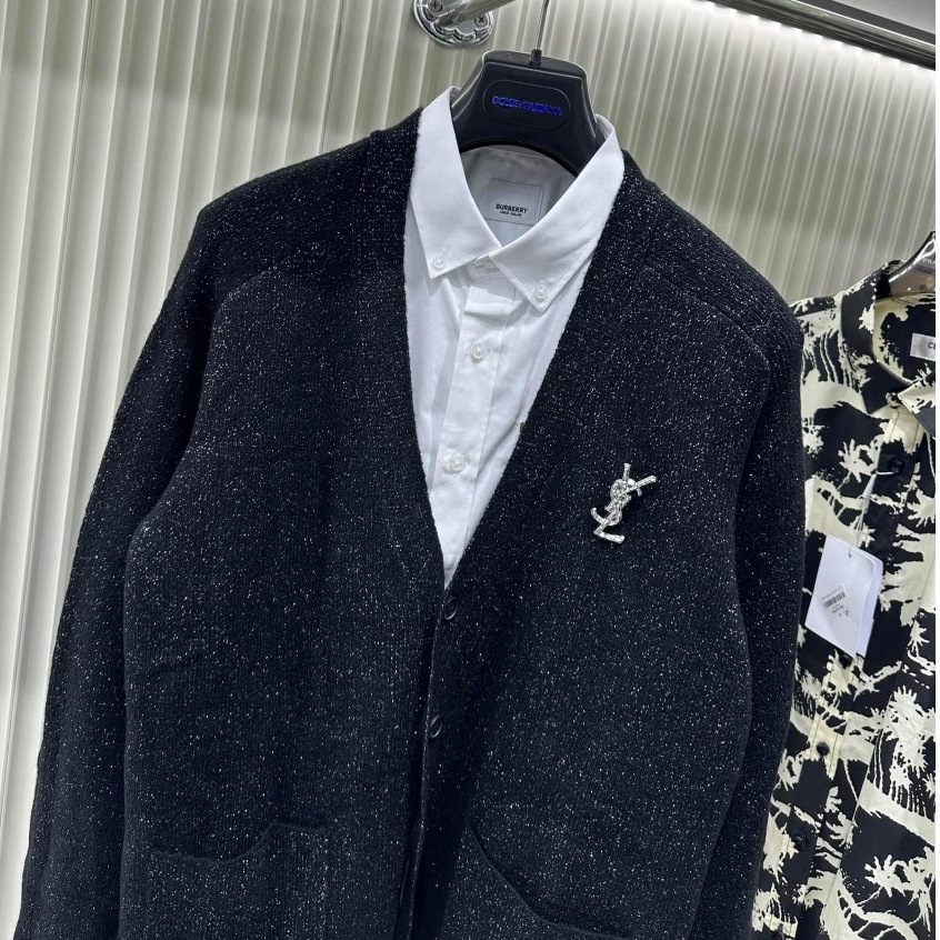 Khoác Cadigan YSL Siêu sang luxorry chuẩn authenti new 2024'