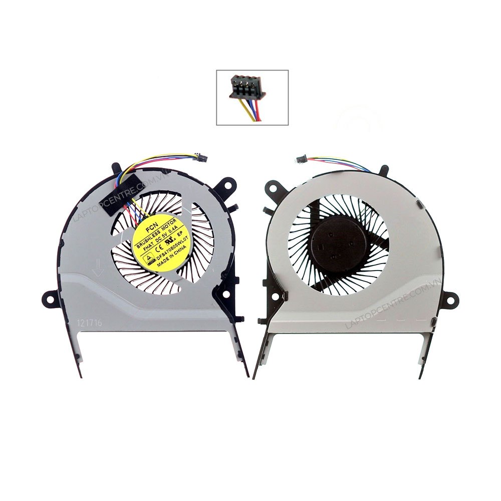 Quạt Asus VivoBook X555 MF60070V1-C370-S9A tương thích K555 F555 A455 K455 W419 W519 X455 W409 A555 F455