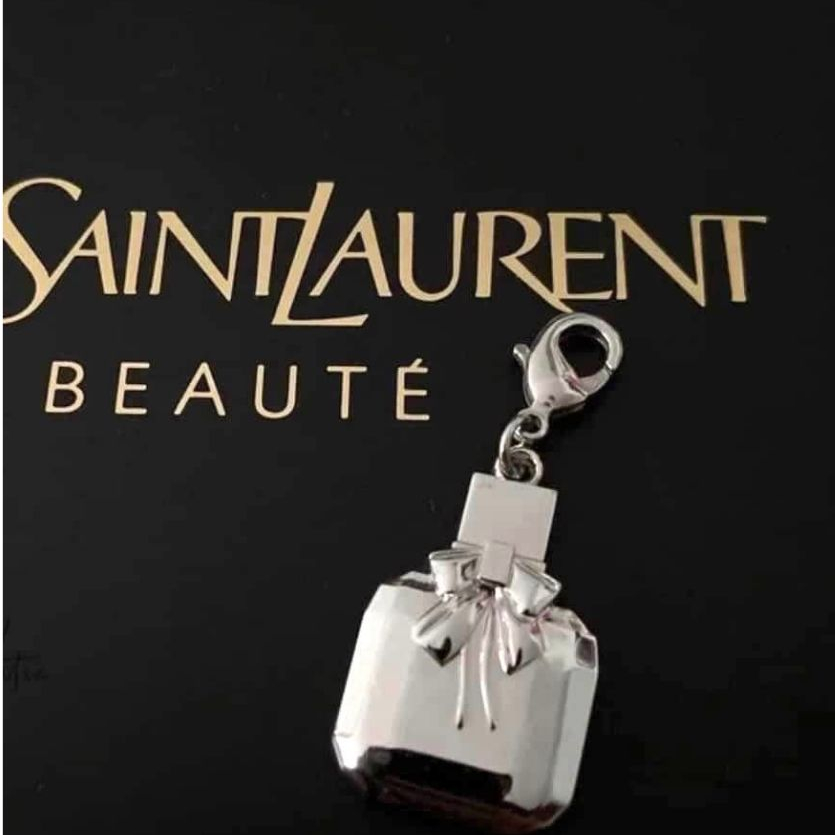 Móc treo túi charm bag Y$L hàng Gift auth , Charms trang sức cho túi, ví hoặc chìa khoá YSL