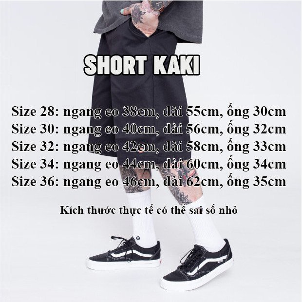 Short Dickies -  quần short kaki Dickies màu kem + nâu