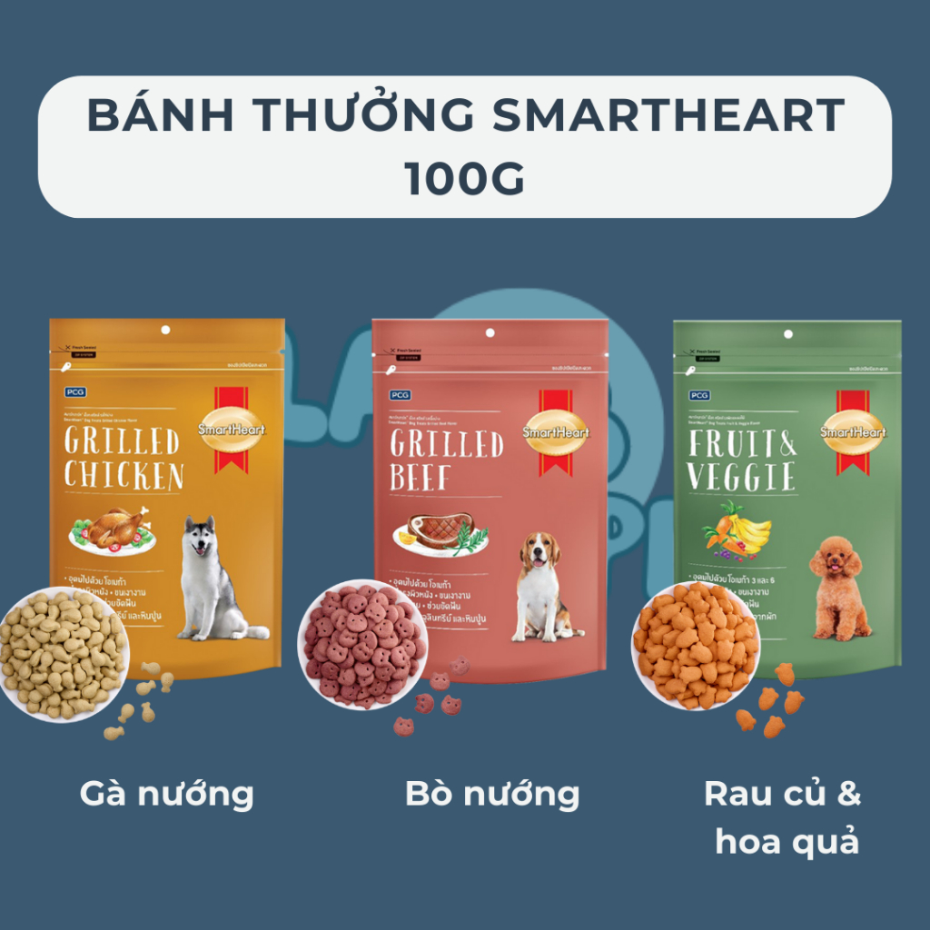 Bánh thưởng SMARTHEART 100g