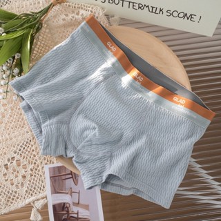 Combo 2 quần sịp đùi nam đen, xám vải sợi tre thoáng mát GA01A