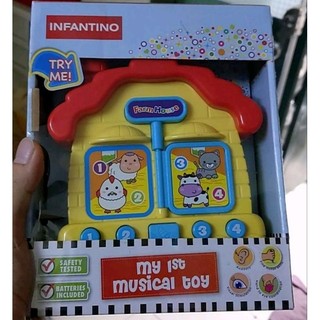 [Hàng Công Ty] Đồ Chơi Ngôi Nhà Phát Nhạc Infantino