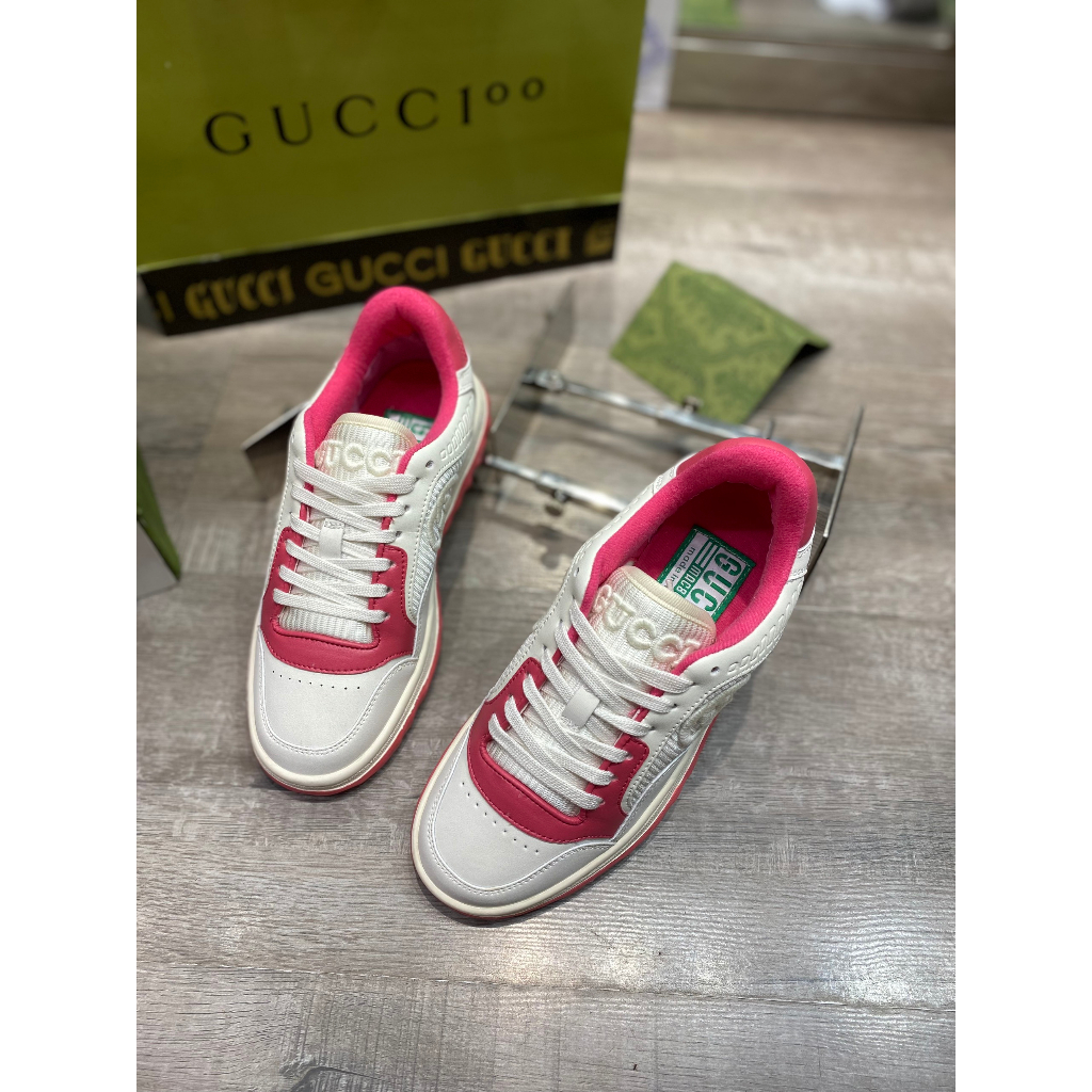Giày Thể Thao GC MAC80 White Pink, Giày GC MAC80 Trắng Hồng Lai Aut Full Box + Bill
