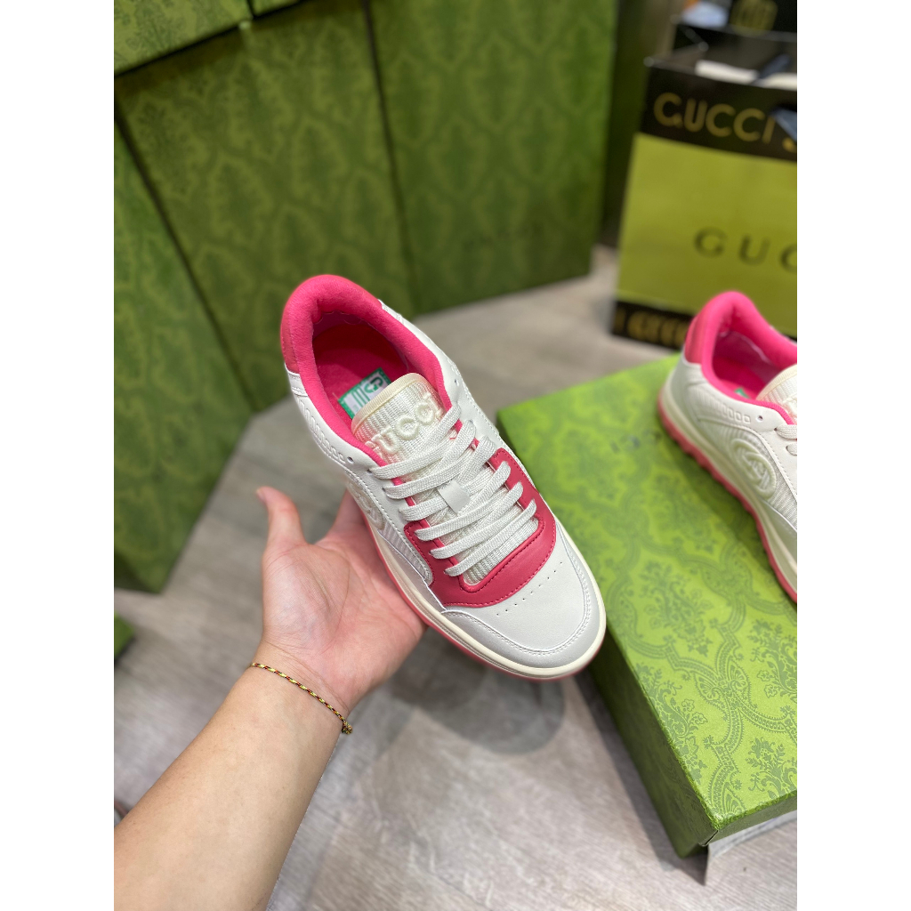 Giày Thể Thao GC MAC80 White Pink, Giày GC MAC80 Trắng Hồng Lai Aut Full Box + Bill