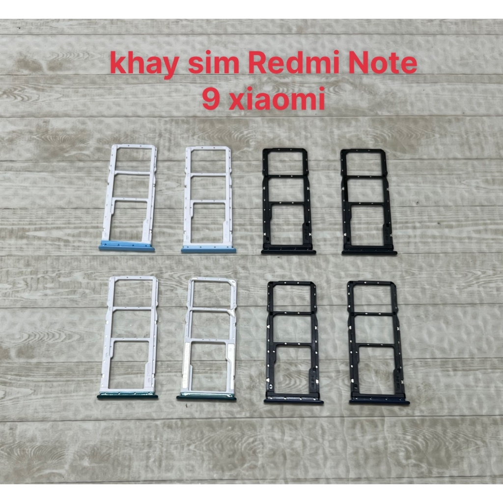 khay sim redmi Note 9 Xiaomi