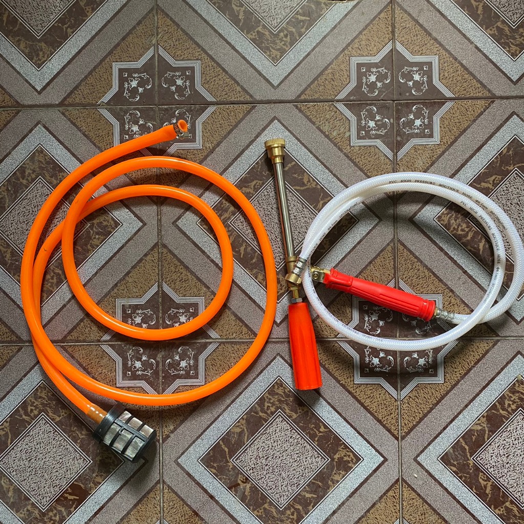 Máy bơm xịt thuốc cầm tay và tưới cây loại 2 Bơm ắc quy 12V 12Ah hút 8L/phút có điều chỉnh tốc độ BH 6tháng