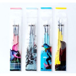 Bộ 3 cọ vẽ HIMI màu Pastel vẽ màu Acrylic, màu nước, màu Gouache