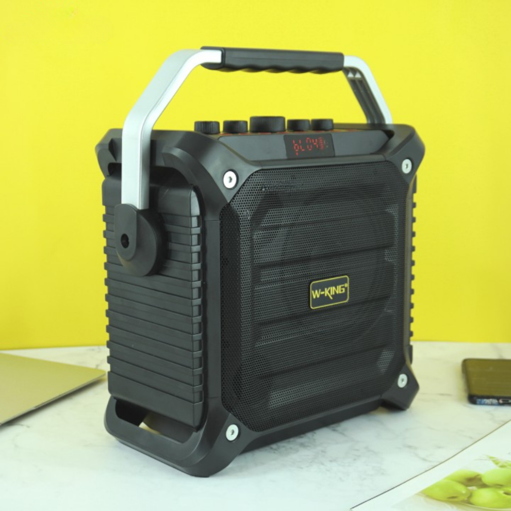 Loa Bluetooth Karaoke K3 kèm 2 mic không dây Công Suất Cực Lớn 80W, SIÊU BASS, ĐÈN LED SỐNG ĐỘNG-Bảo hành 12 tháng