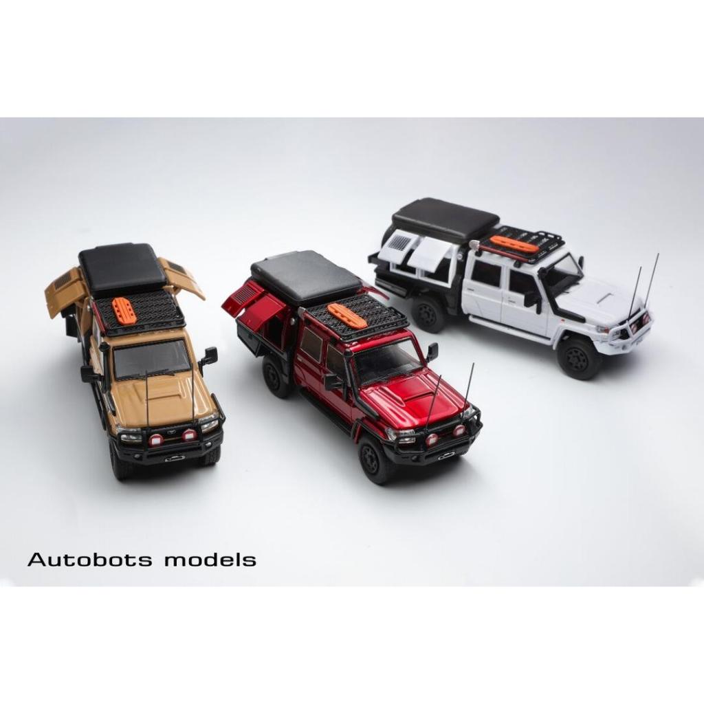 MÔ HÌNH 1:64 AUTOBOTS MODEL - Land Cruiser LC79 Pickup Double Cabin