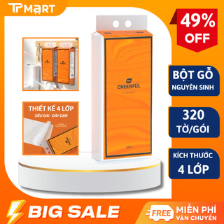 Khăn giấy rút treo tường siêu dai, Khăn giấy rút 1280 tờ cao cấp