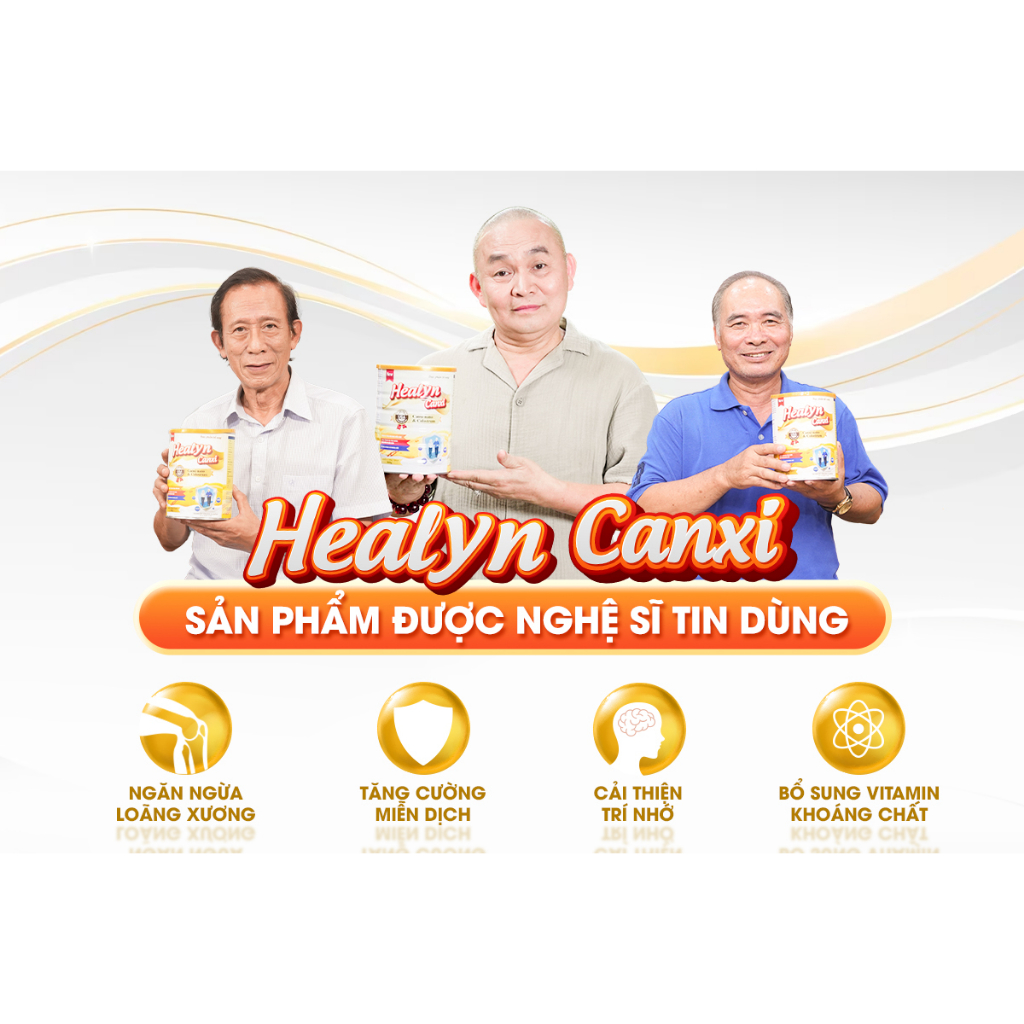 Sữa non HEALYN CANXI ngăn ngừa loãng xương, tăng cường miễn dịch