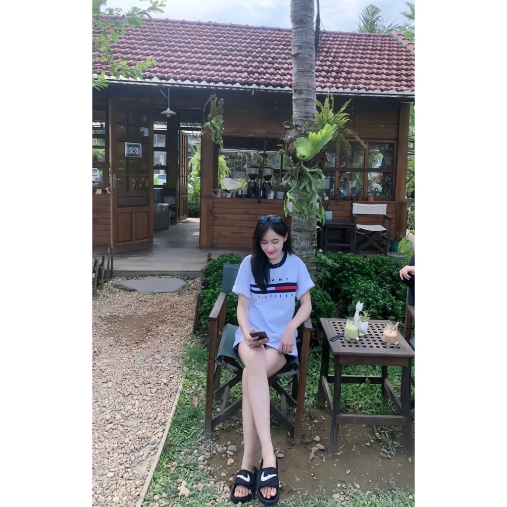 Áo Phông Tommy Chữ Thêu Đẳng Cấp - Áo Phông Nam Nữ Chất Liệu Cotton Lạnh Co Giãn 4 Chiều Phong Cách Hàn Quốc