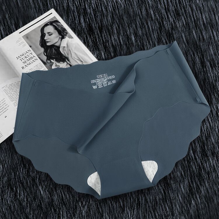 Combo 5 Quần lót nữ thun lạnh su đúc tàng hình ép viền không đường may viền sóng gợi cảm sexy Rose 1035Quần lót nữ thun