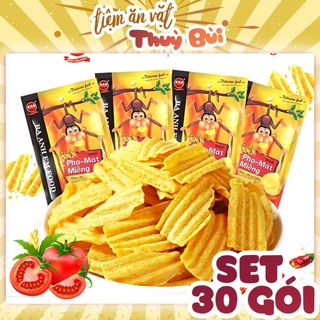Bịch 30 Gói Khỉ Snack Phô-Mát Miếng Trẻ Em
